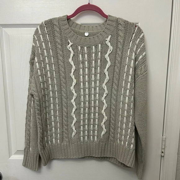 ! margaret o'leary grey sweater size M - Picture 1 of 5